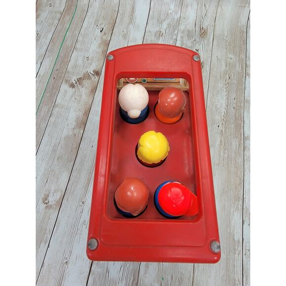 Fisher Price Little People Mini Bus & 5 Little People Vintage - Picture 6 of 7